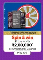 Amazon Redmi Spin & Win Contest