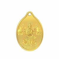 Malabar Gold & Diamonds 1 Gram 24K (999) Gold Coin Pendant