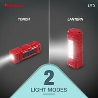 Havells Glanz Solar 2-in-1 LED Lantern & Torch