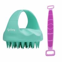 Lifelong Silicone Scalp Massager & Body Scrubber