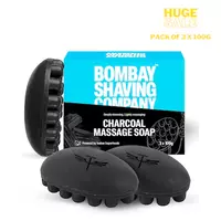 Bombay Shaving Company Charcoal Massage Soap (3x100g)