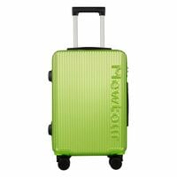 Mewtour 20-inch Green ABS Hard Suitcase