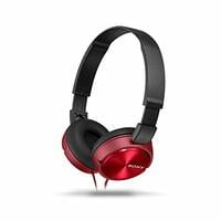 Sony MDR-ZX310AP Headband Stereo Headset Red