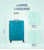 Aristocrat Chroma 75cm Large Suitcase