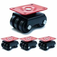 Caneuf 6-Wheel Heavy Duty Casters
