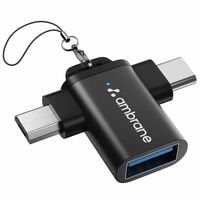 Ambrane 2-in-1 OTG Adapter