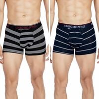 Chromozome Men's Modal-Stretch Striper Trunks