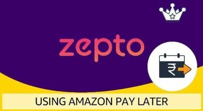 Zepto Amazon Pay Offer details