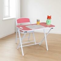The Tickle Toe Kids Wooden Study Table & Chair Set