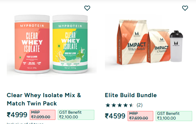 Myprotein Gift Sets Discount