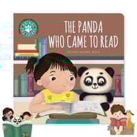The Panda Who Came to Read Board Book