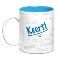 Hot Muggs Personalized Keerti Graffiti Ceramic Mug