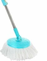 Shopsy Spin Mop Stick Rod with 1 Microfiber Refill