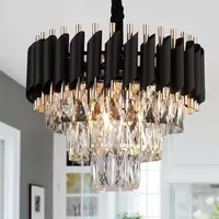 Desidiya Black Mamba Crystal Pendant Light