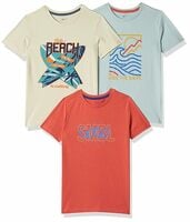 Amazon Brand - Symbol Boy's Cotton Regular Fit T-Shirt