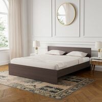 Solimo Medusa Engineered Wood King Bed