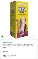 Skippi Natural Icepops
