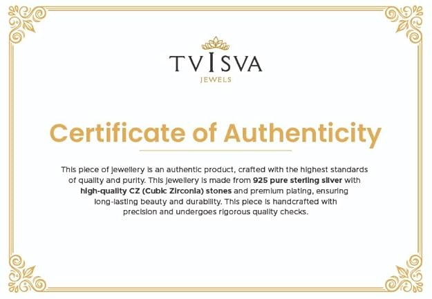 TVISVA JEWELS Minimalist Solitaire Stud