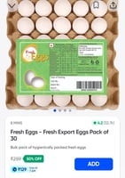 Swiggy Instamart 30 Fresh Eggs