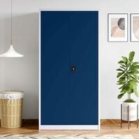 Godrej Interio Vurv 2-Door Steel Almirah Sapphire Blue