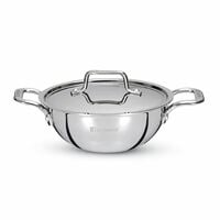 Bergner TriPro Tri-Ply Stainless Steel Kadai