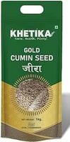 Khetika Naturale Gold Whole Jeera 1Kg - Premium Cumin Seeds