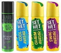 Set Wet Deodorant and Hair Spray Combo