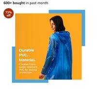 Lifelong Waterproof Unisex Raincoat