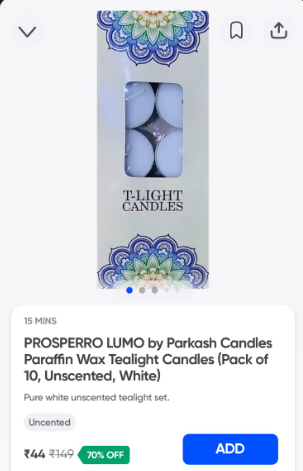 Candle Deal Screenshot