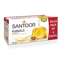 Santoor PureGlo Glycerine Soap
