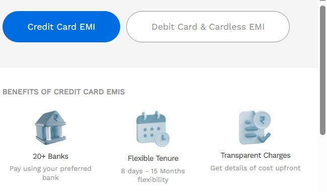 ASUS Bank EMI Offers