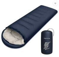 Lifelong Adult Winter Sleeping Bag Blue