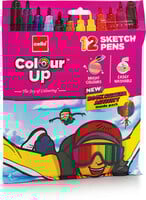 Cello ColourUp Fine Nib Washable Sketch Pens