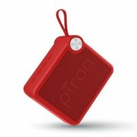 pTron Funk Rap 10W Mini Bluetooth Speaker Red
