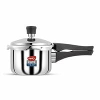 Pigeon by Stovekraft Elite Shine 1.5L Tri-Ply Outer Lid Pressure Cooker