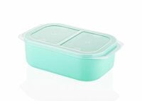 HAPPI Multipurpose Plastic Airtight Masala Box (3000 ml, Sea Green)