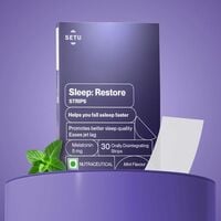 Setu Sleep Restore Melatonin 5mg Mint Flavour Strips