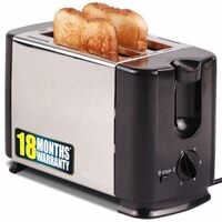 iBELL TOAST-SS70B 700W Automatic Pop-up Bread Toaster