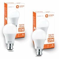 Orient Electric 12W High Glow LED Bulbs