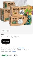 Facial Tissues Box Pack