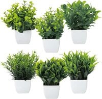 Dekorly Artificial Potted Eucalyptus Plants