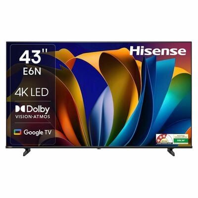 Hisense E6N 43-inch 4K Smart Google TV