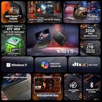 Acer Nitro V 15 Gaming Laptop