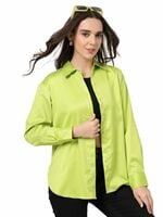 Style Quotient Women's Oversized Polycotton Shirt