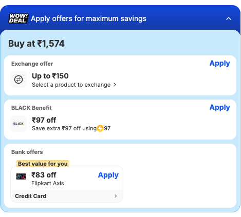 Bajaj UCX 2B Glass Manual Gas Stove