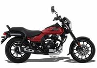 Bajaj Avenger 160 Street Motorcycle Cocktail Wine Red