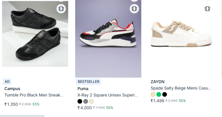 Branded Men's Sneakers Sale