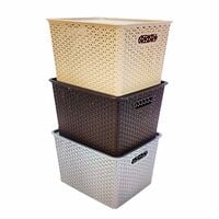 HomeStrap Rectangular Storage Baskets