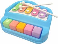 J K INTERNATIONAL 2-in-1 Xylophone & Piano Toy