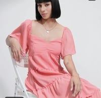 Tokyo Talkies Pink Fit & Flare Dress